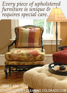 upholstered furniture cleaning